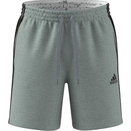 Men Aeroready Essentials 3-Stripes Shorts, Grey, A901_ONE, large image number 1
