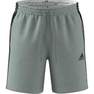 Men Aeroready Essentials 3-Stripes Shorts, Grey, A901_ONE, thumbnail image number 1
