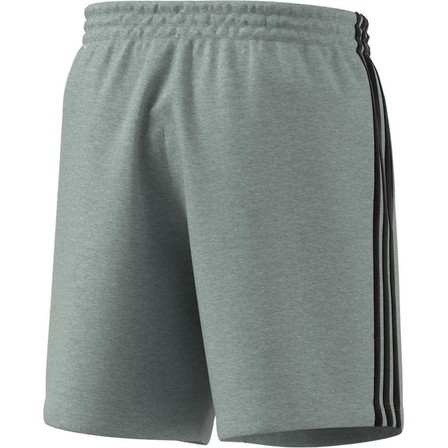 Men Aeroready Essentials 3-Stripes Shorts, Grey, A901_ONE, large image number 6