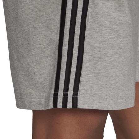 Men Aeroready Essentials 3-Stripes Shorts, Grey, A901_ONE, large image number 8