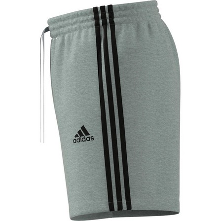 Men Aeroready Essentials 3-Stripes Shorts, Grey, A901_ONE, large image number 10