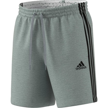Men Aeroready Essentials 3-Stripes Shorts, Grey, A901_ONE, large image number 11