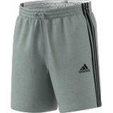 Men Aeroready Essentials 3-Stripes Shorts, Grey, A901_ONE, large image number 12