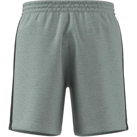 Men Aeroready Essentials 3-Stripes Shorts, Grey, A901_ONE, large image number 19