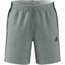 Men Aeroready Essentials 3-Stripes Shorts, Grey, A901_ONE, thumbnail image number 20