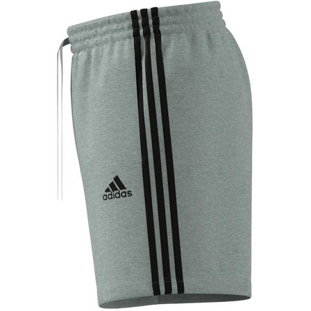 Men Aeroready Essentials 3-Stripes Shorts, Grey, A901_ONE, large image number 23