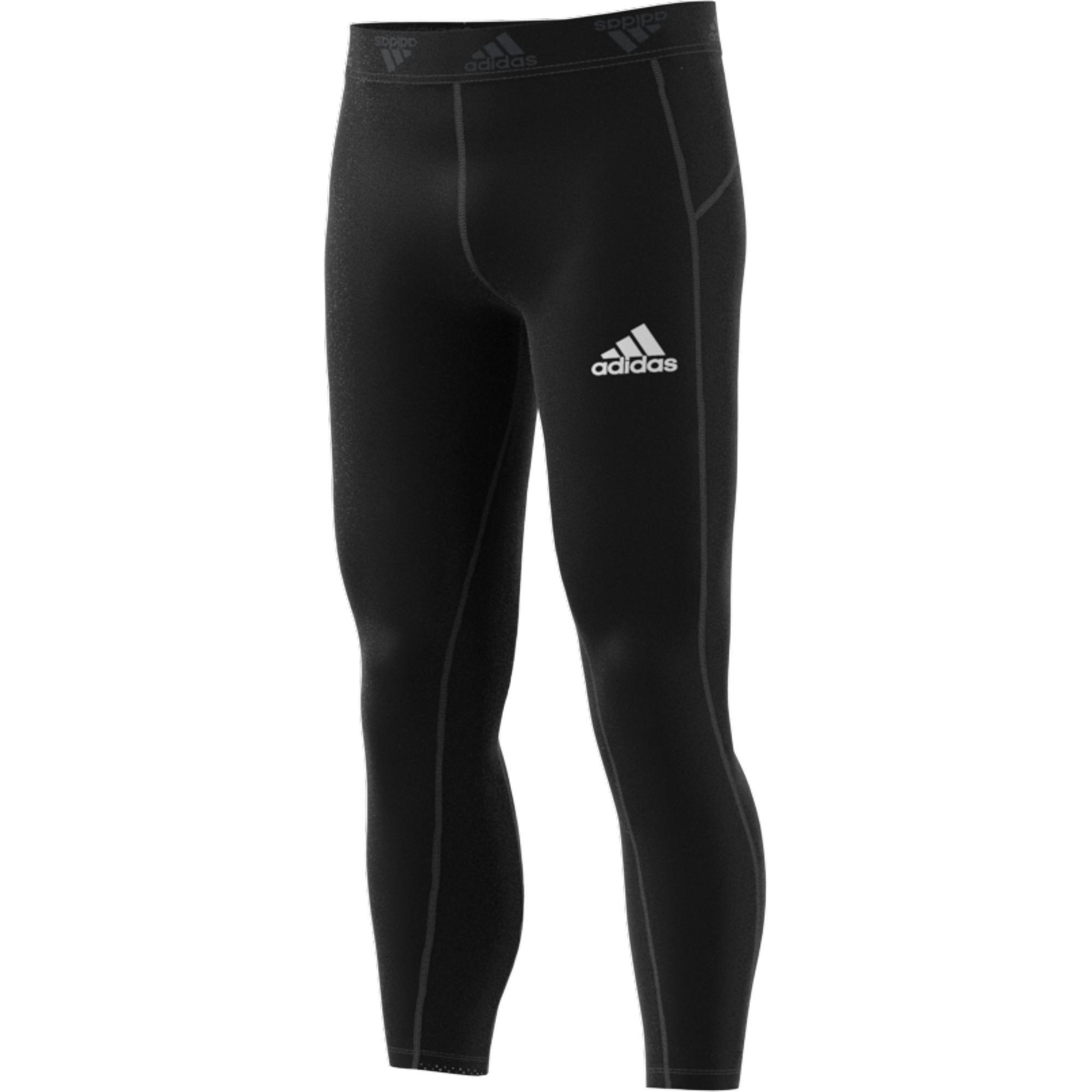 Techfit 3-Stripes Long Tights, Black, , large image number 12