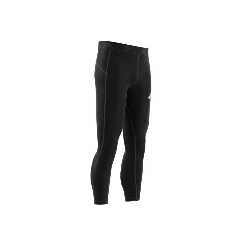 Techfit 3-Stripes Long Tights, Black, A901_ONE, large image number 17