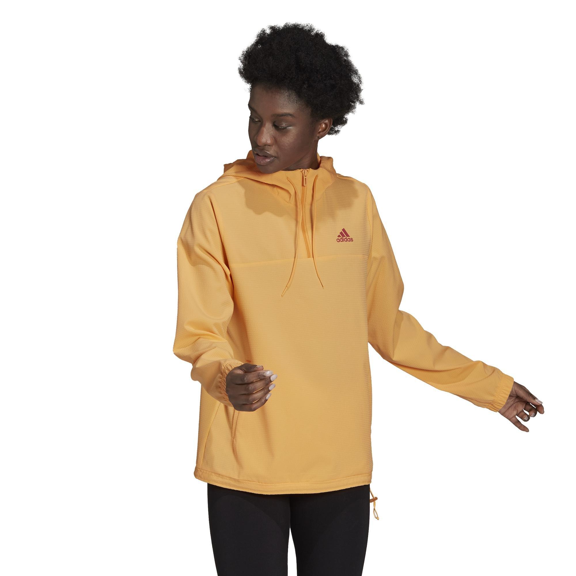 Orange windbreaker clearance womens