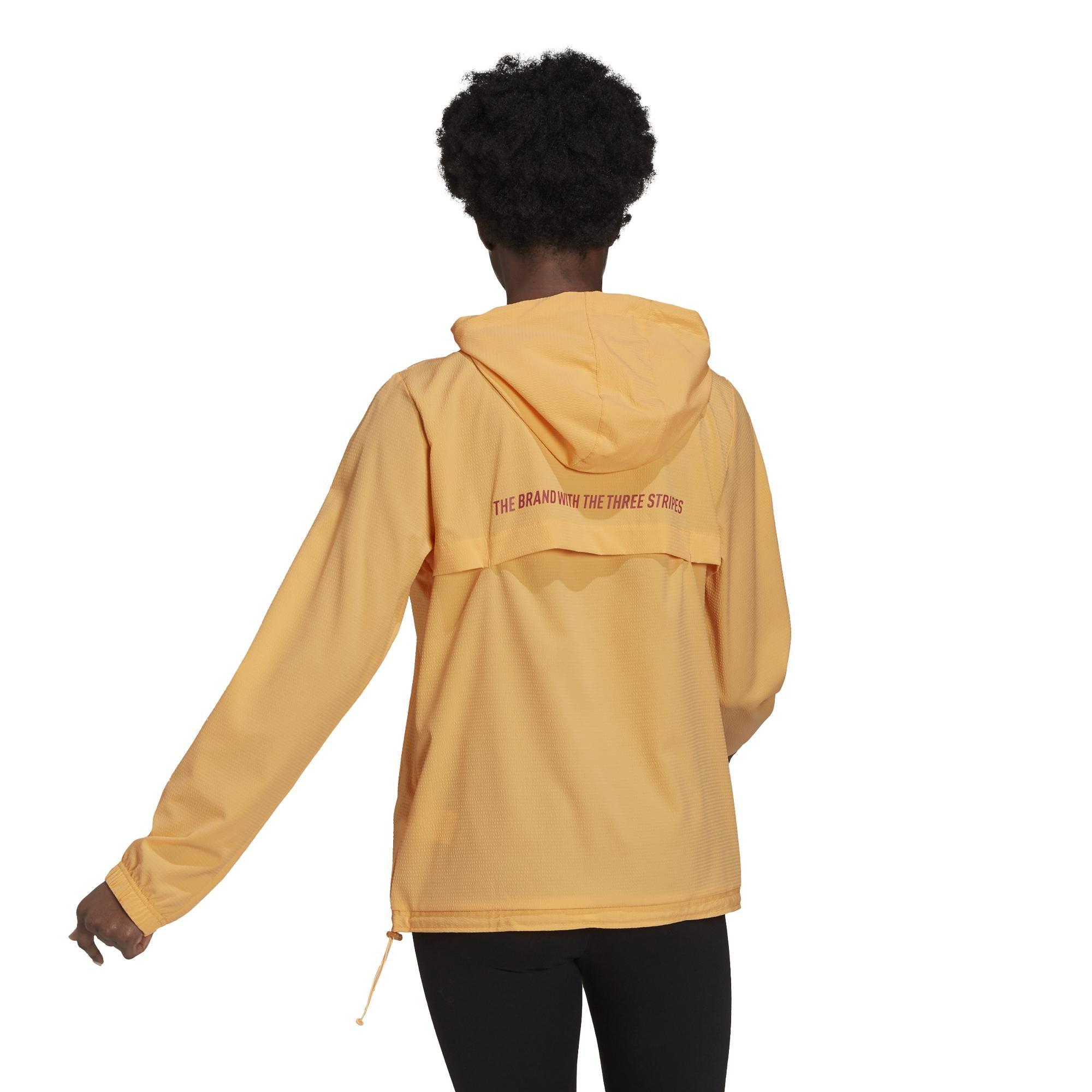 Women Essentials Gradient Anorak Windbreaker, Orange, A901_ONE, large image number 7