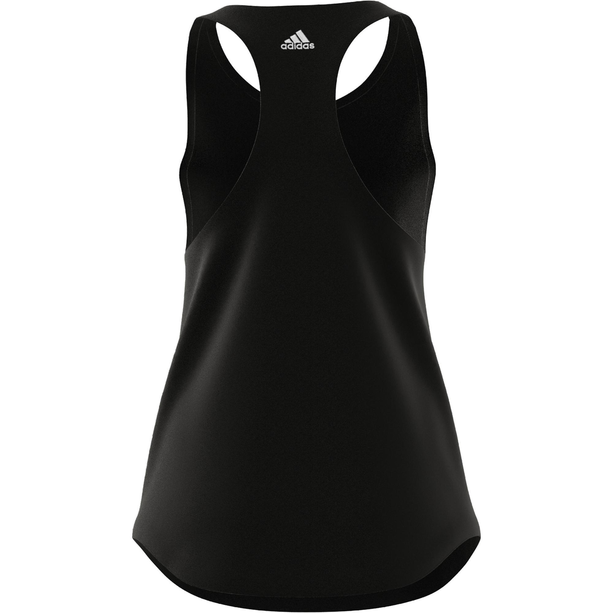 Essentials Loose Logo Tank Top, Black, A901_ONE, large image number 6