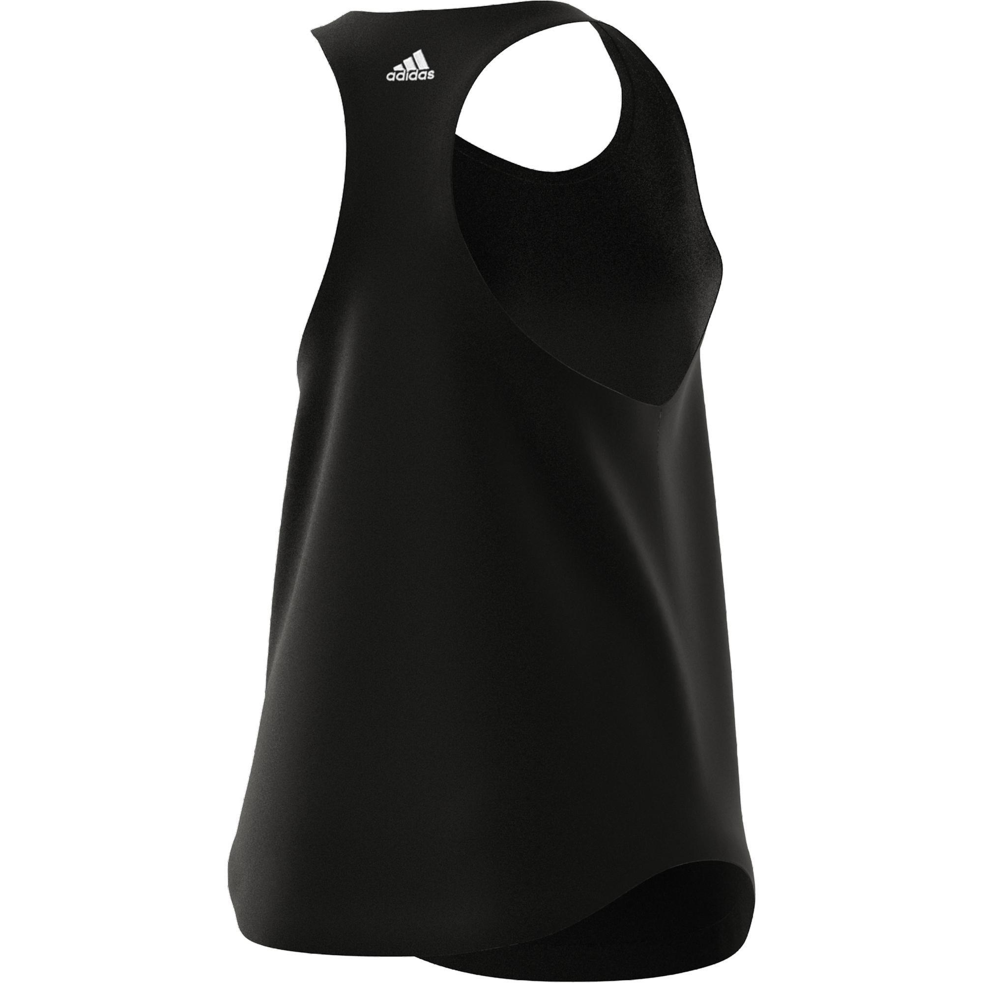 Essentials Loose Logo Tank Top, Black, A901_ONE, large image number 7