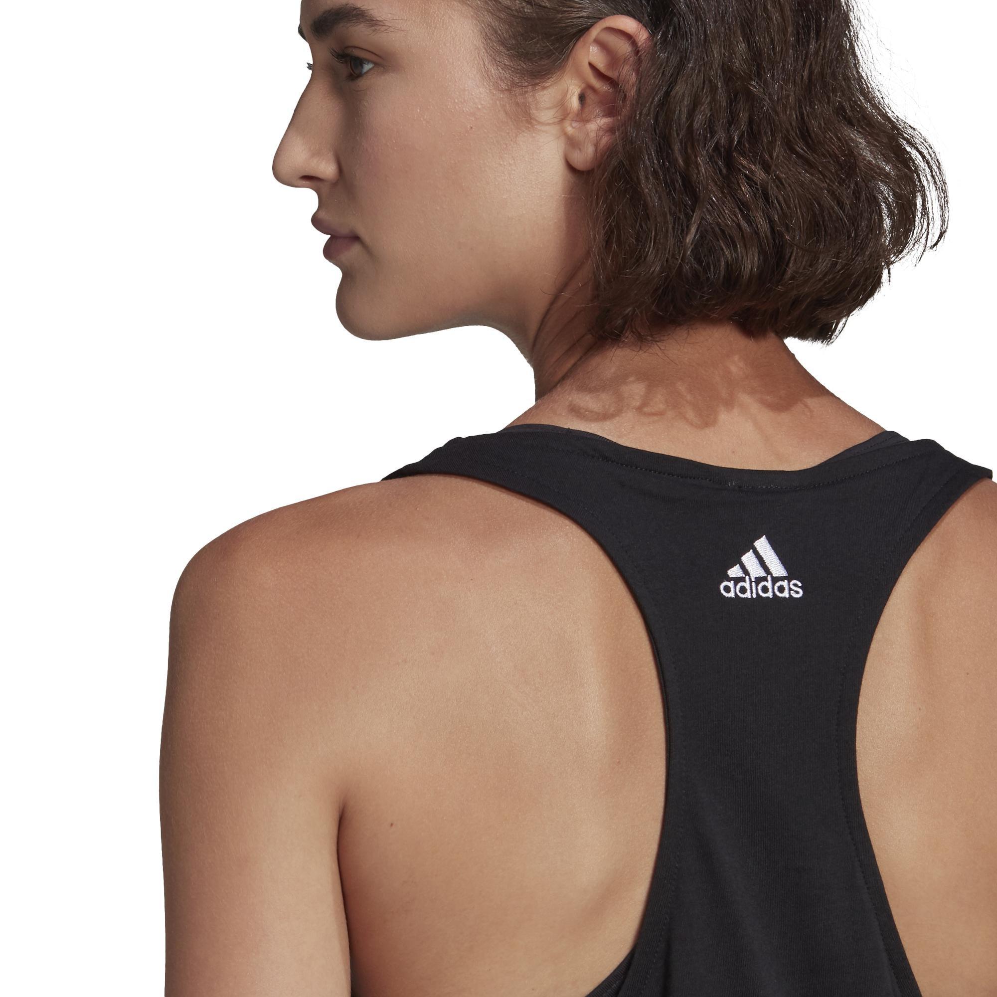 Essentials Loose Logo Tank Top, Black, A901_ONE, large image number 10