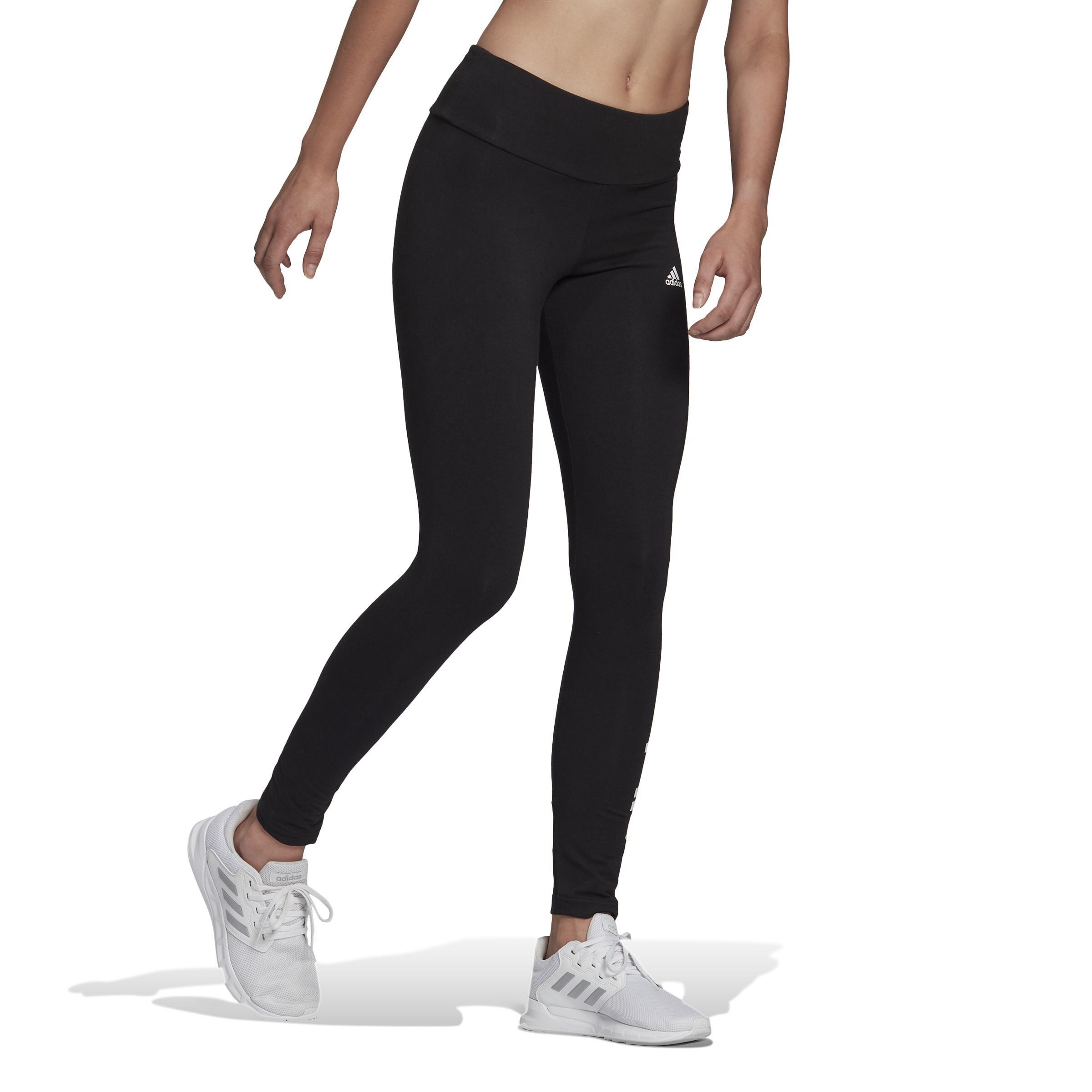 Essentials High-Waisted Logo Leggings, Multicolour, A901_ONE, large image number 1