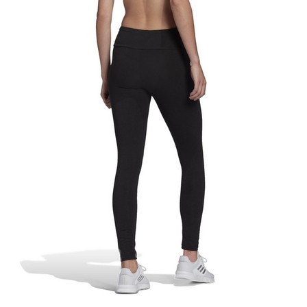 Women Essentials High-Waisted Logo Leggings, Black, A901_ONE, large image number 2