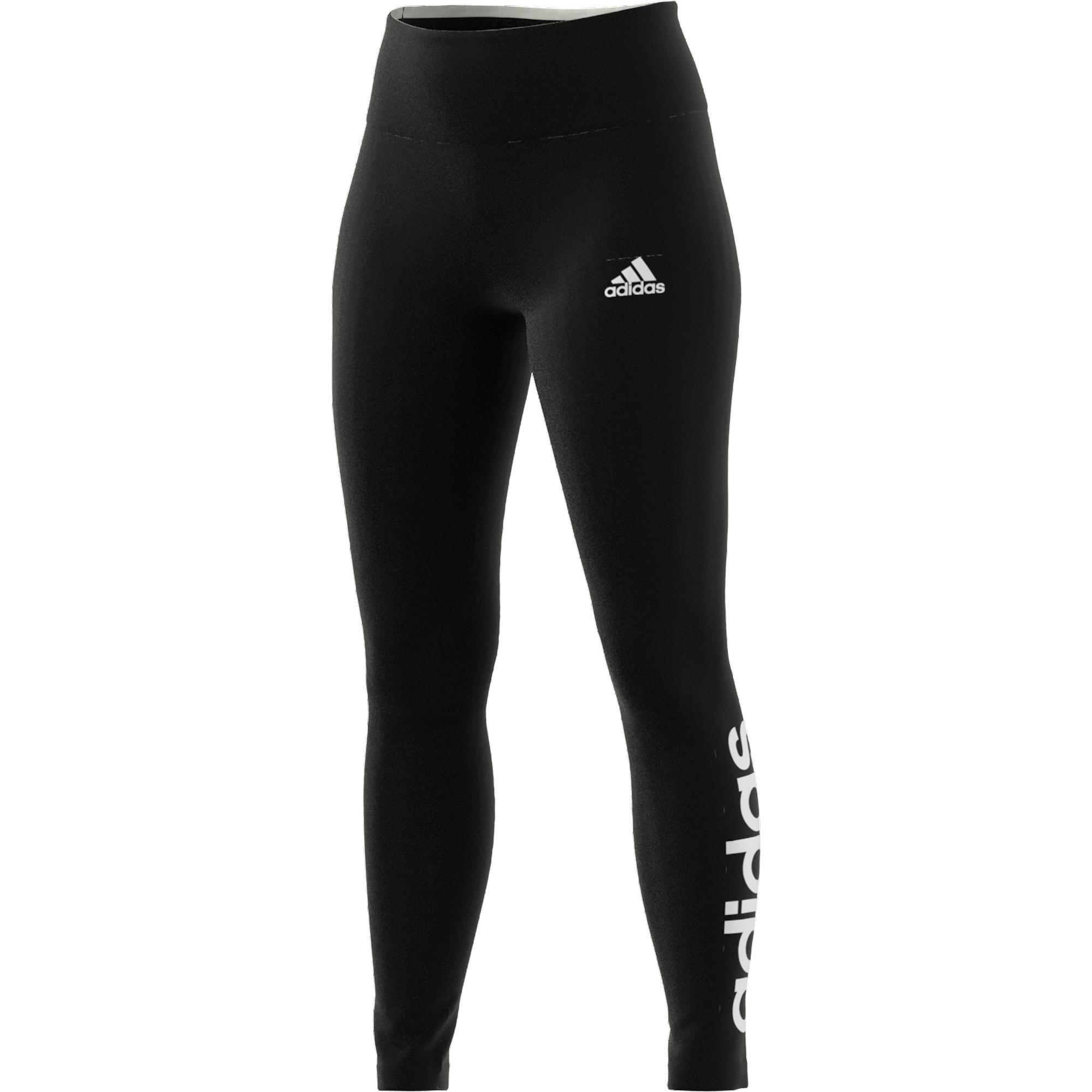 Essentials High-Waisted Logo Leggings, Multicolour, A901_ONE, large image number 5