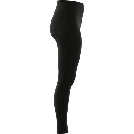 Women Essentials High-Waisted Logo Leggings, Black, A901_ONE, large image number 8