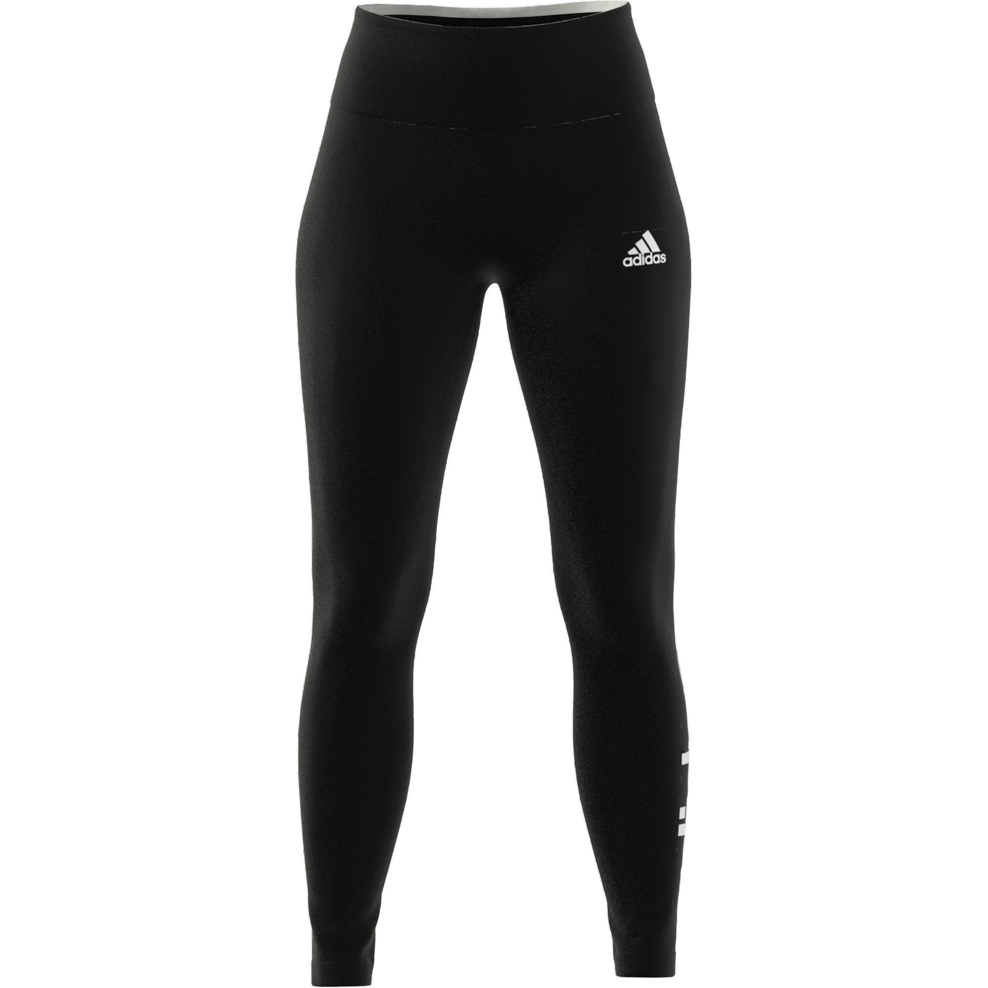 Essentials High-Waisted Logo Leggings, Multicolour, A901_ONE, large image number 9