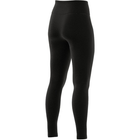 Women Essentials High-Waisted Logo Leggings, Black, A901_ONE, large image number 16