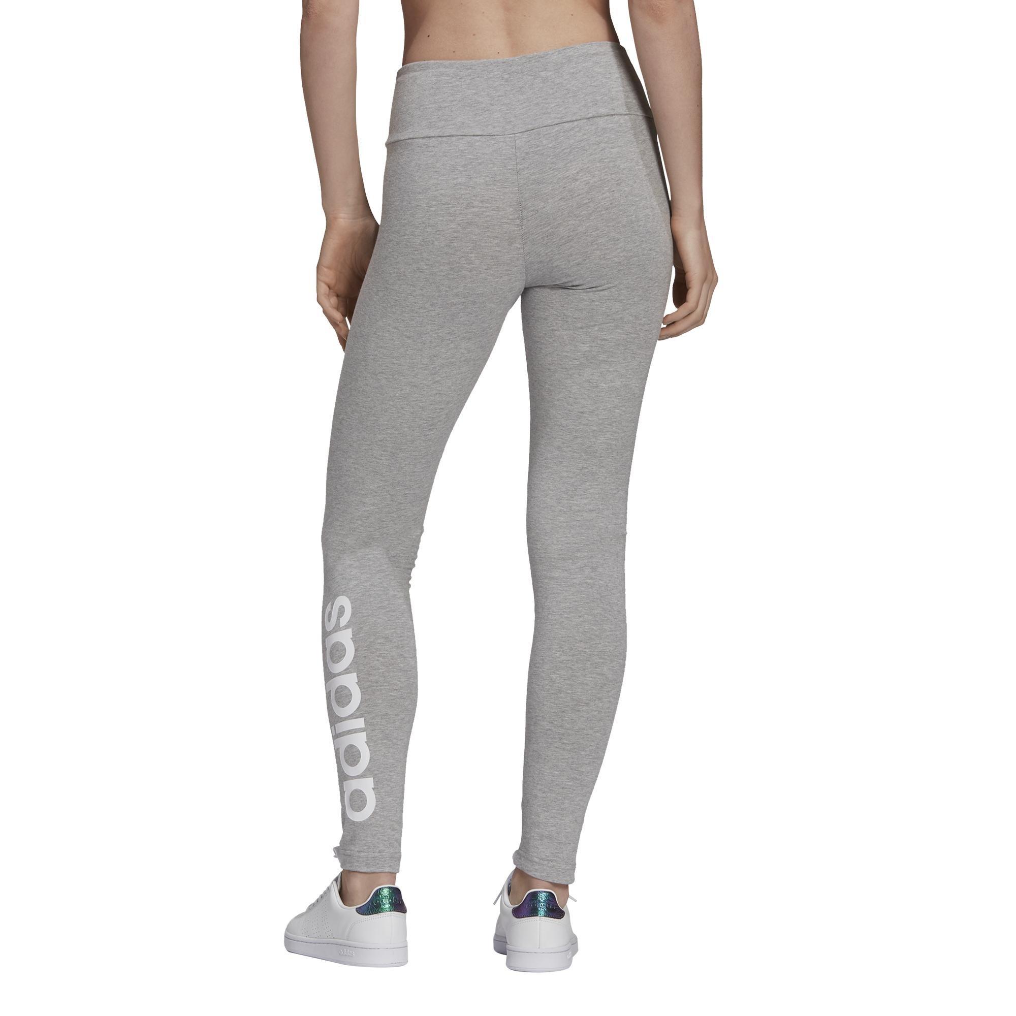 Essentials High-Waisted Logo Leggings, Grey, , large image number 10