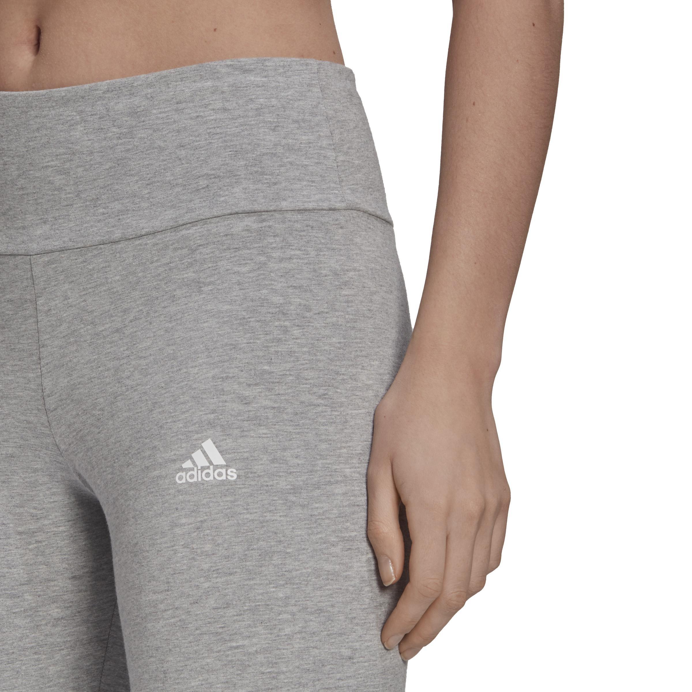 Essentials High-Waisted Logo Leggings, Grey, , large image number 13