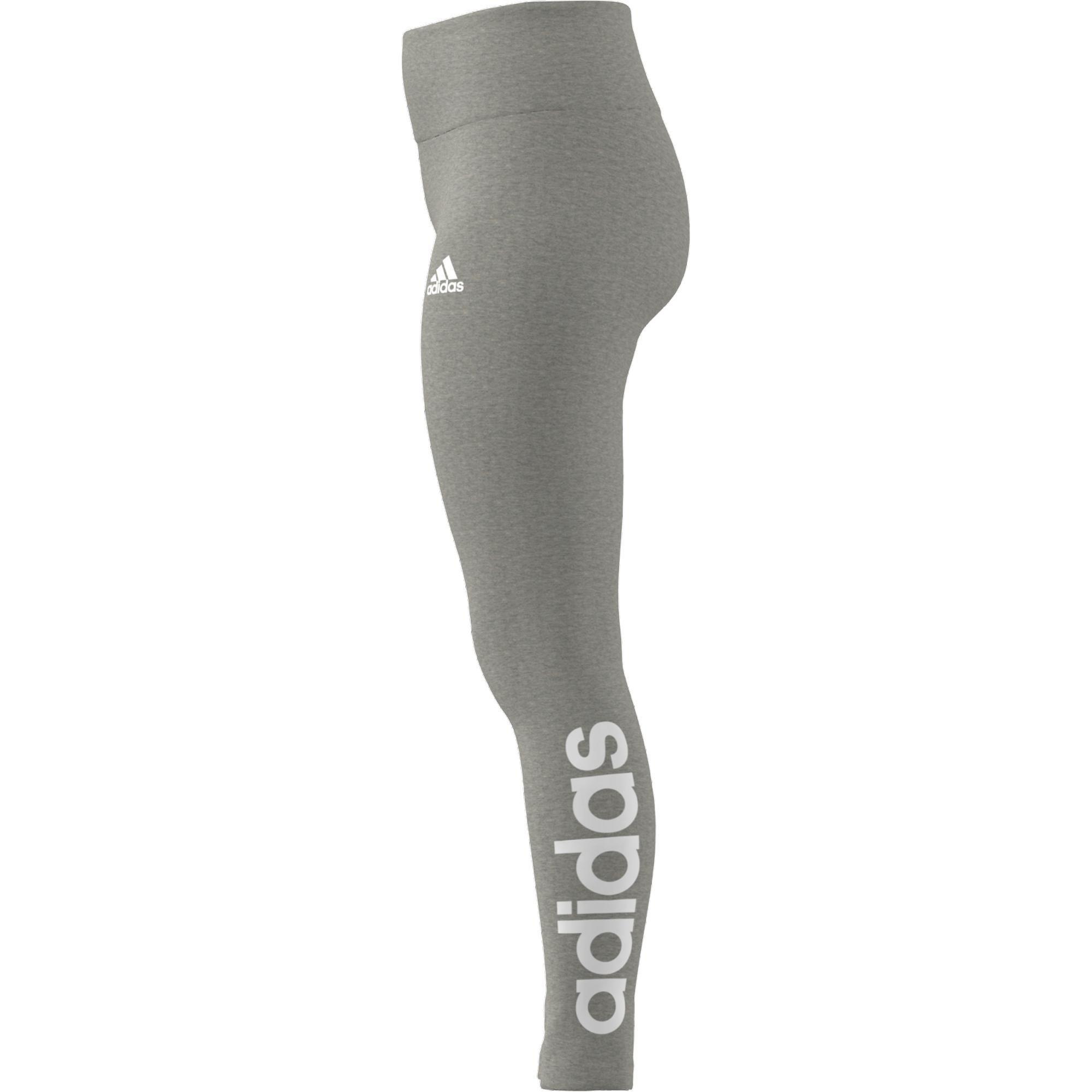 Essentials High-Waisted Logo Leggings, Grey, , large image number 14