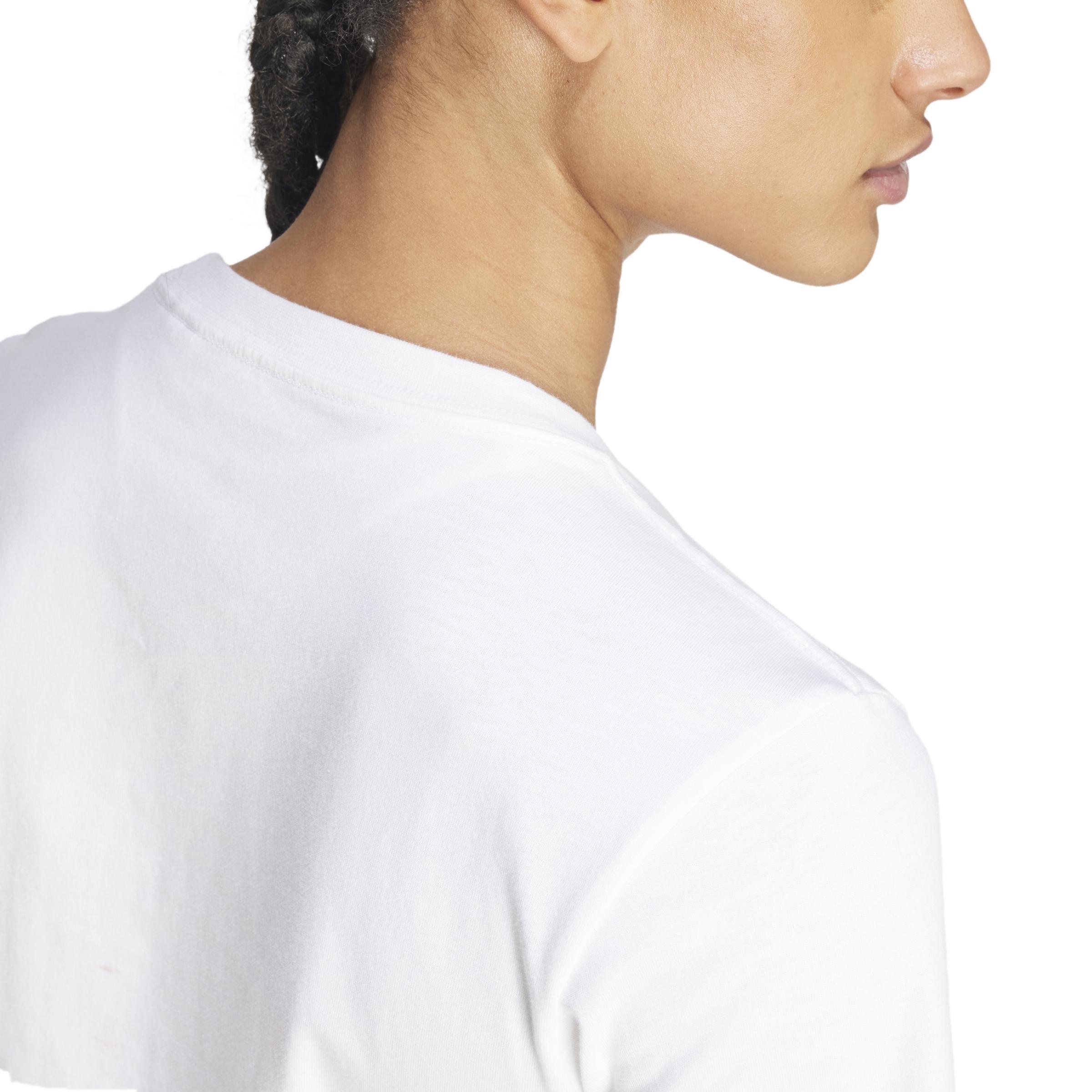 Essentials Logo T-Shirt, White, A901_ONE, large image number 4