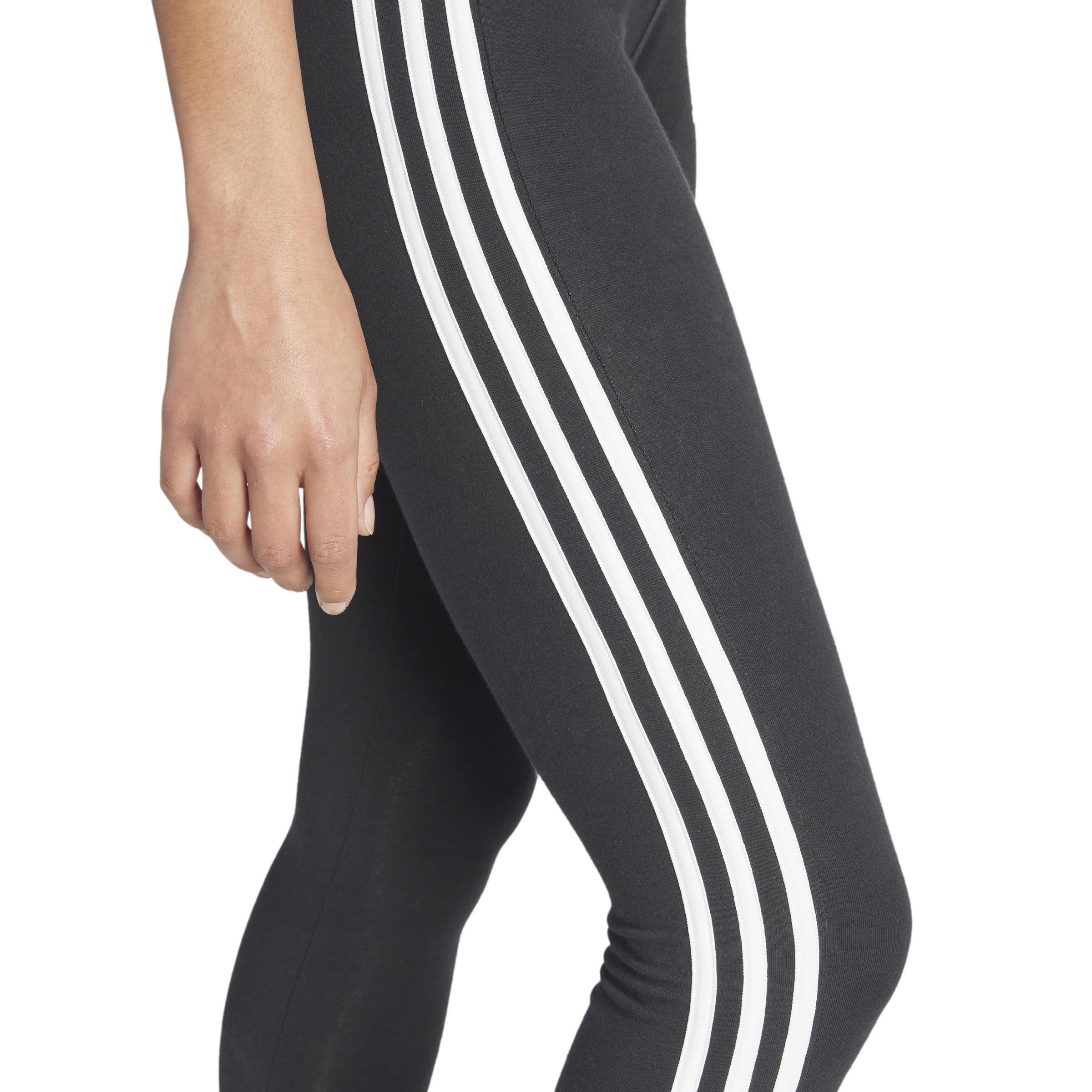 3 Stripes Leggings, Black, A901_ONE, large image number 4