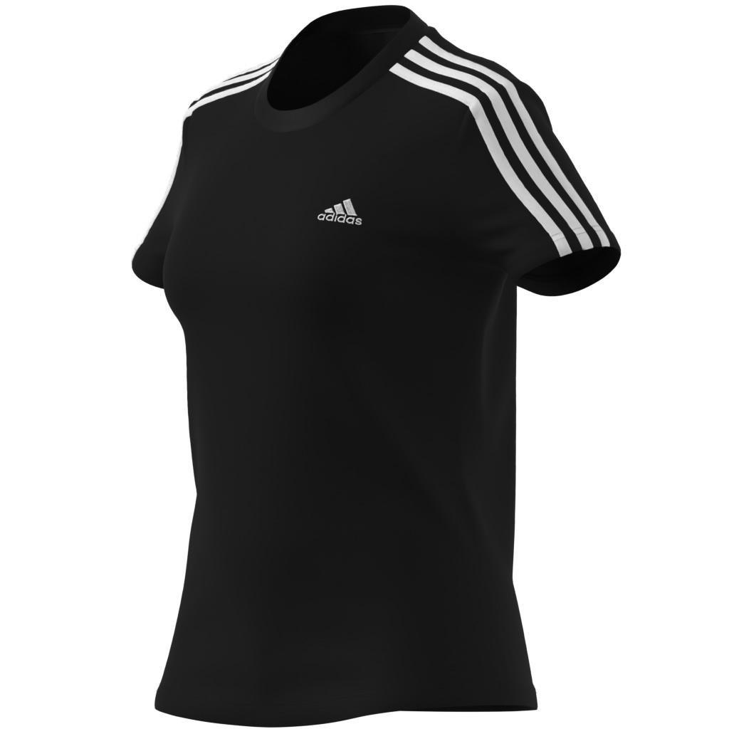 Essentials Slim 3-Stripes T-Shirt, Multicolour, A901_ONE, large image number 11