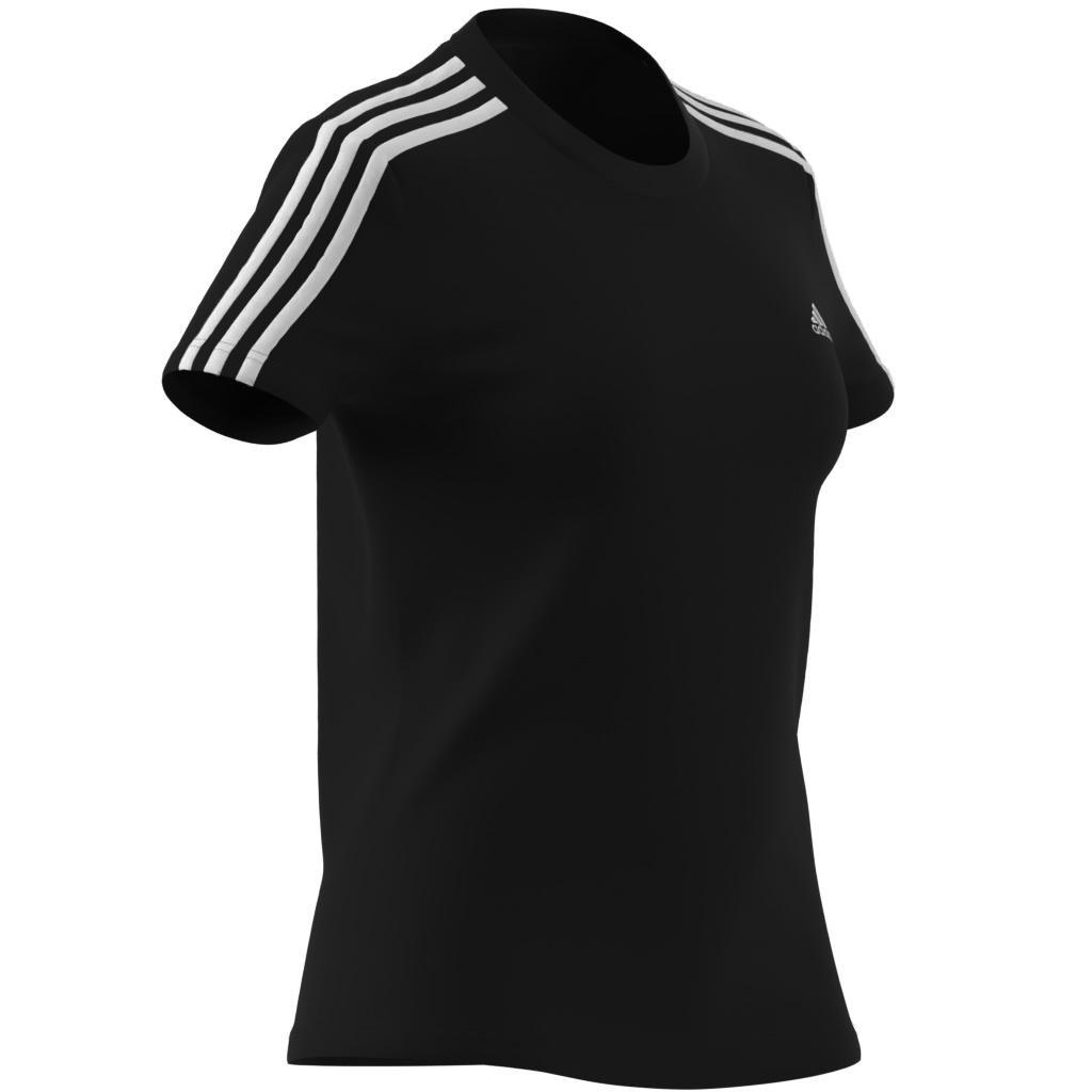 Essentials Slim 3-Stripes T-Shirt, Multicolour, A901_ONE, large image number 14