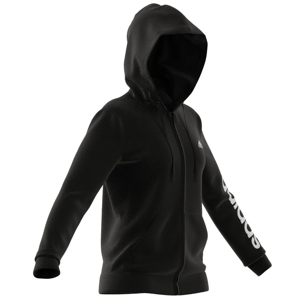 Essentials Logo Full-Zip Hoodie, Multicolour, , large image number 0