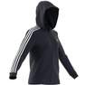 Women Essentials French Terry 3-Stripes Full-Zip Hoodie, Blue, A901_ONE, thumbnail image number 6