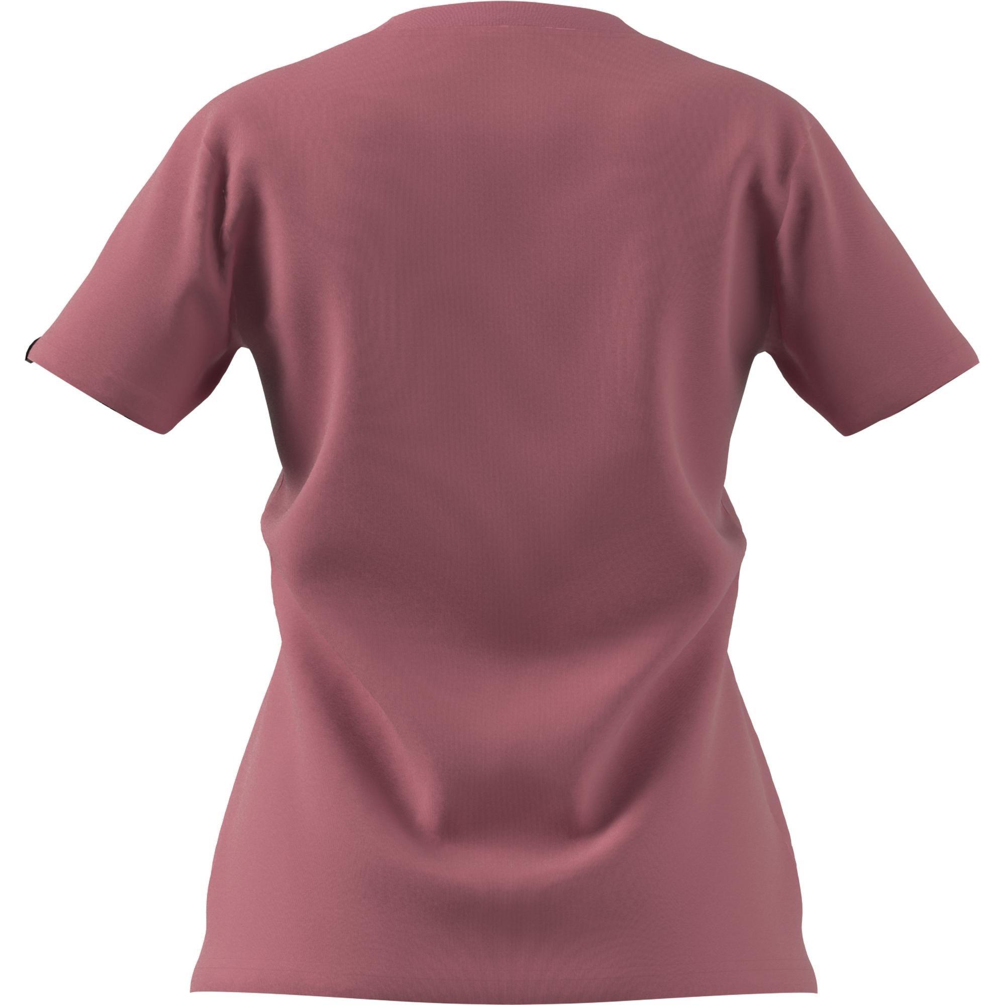 Linear Foil Graphic T-Shirt, Pink, A901_ONE, large image number 6