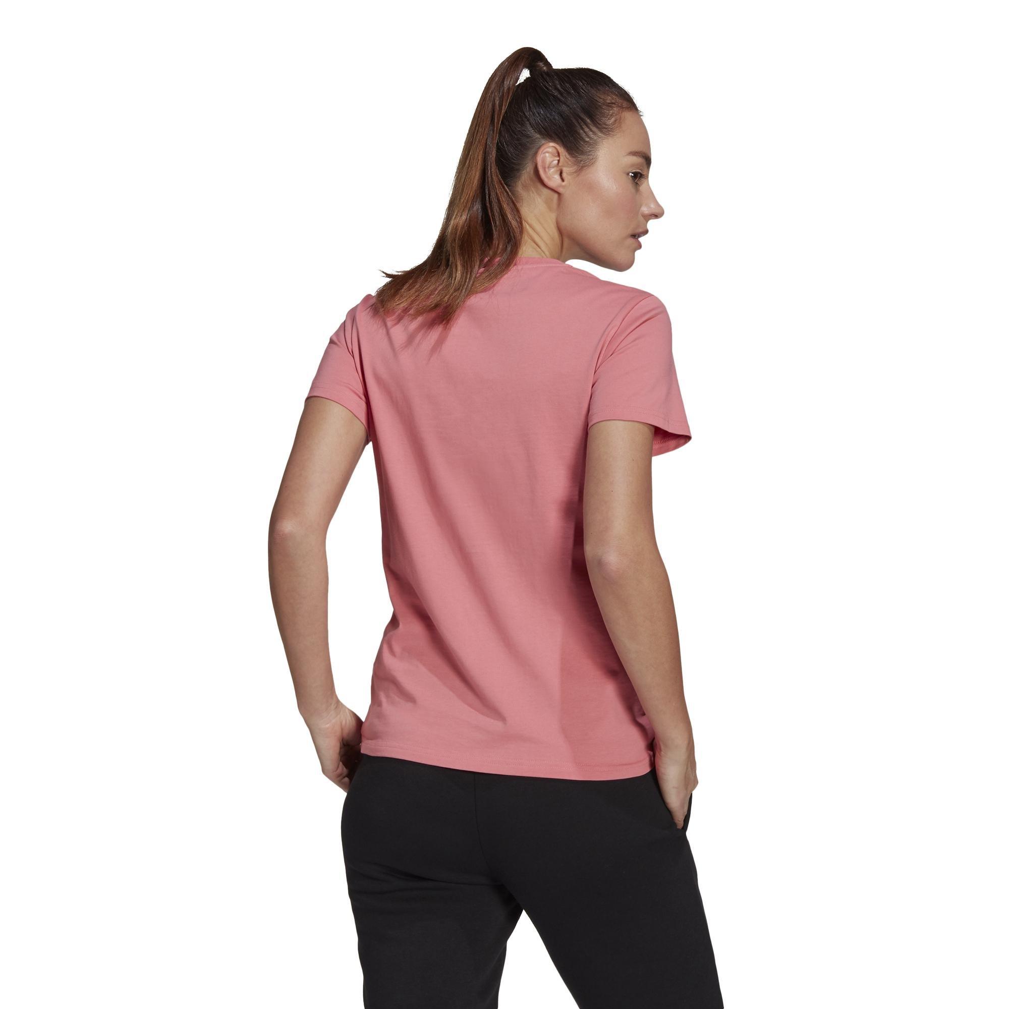 Linear Foil Graphic T-Shirt, Pink, A901_ONE, large image number 7