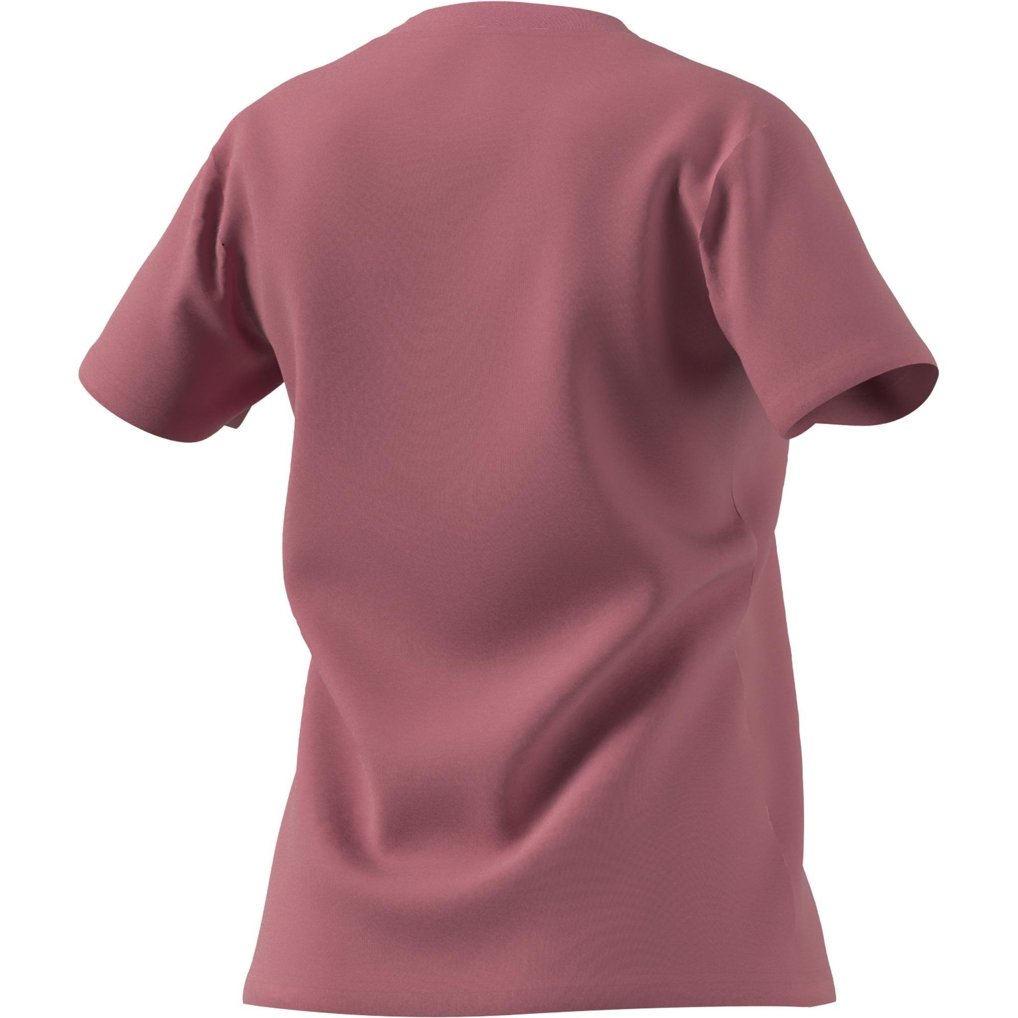 Linear Foil Graphic T-Shirt, Pink, A901_ONE, large image number 8