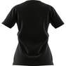 Women Linear Foil Graphic T-Shirt, Black, A901_ONE, thumbnail image number 8