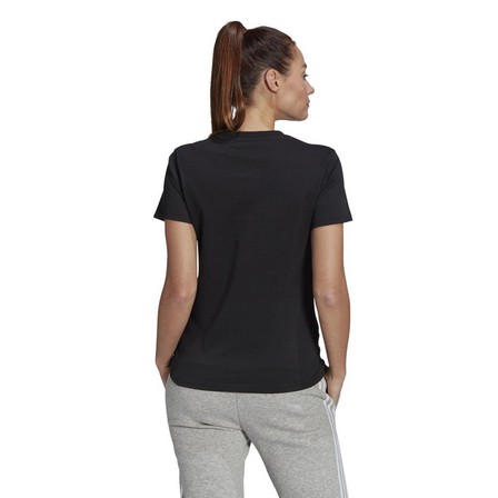 Women Linear Foil Graphic T-Shirt, Black, A901_ONE, large image number 10