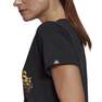 Women Linear Foil Graphic T-Shirt, Black, A901_ONE, thumbnail image number 11