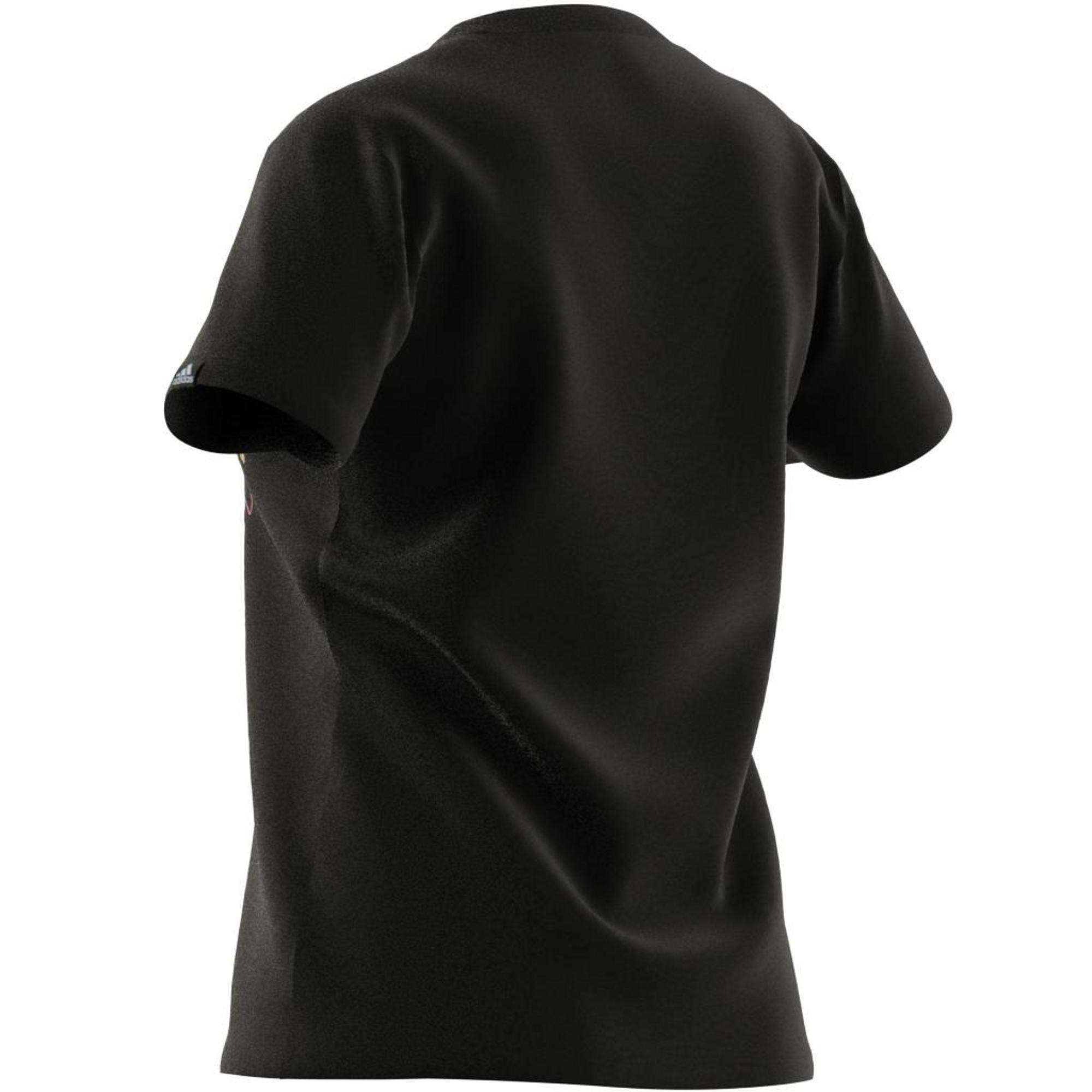 Linear Foil Graphic T-Shirt, Black, A901_ONE, large image number 21