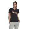 Women Linear Foil Graphic T-Shirt, Black, A901_ONE, thumbnail image number 25