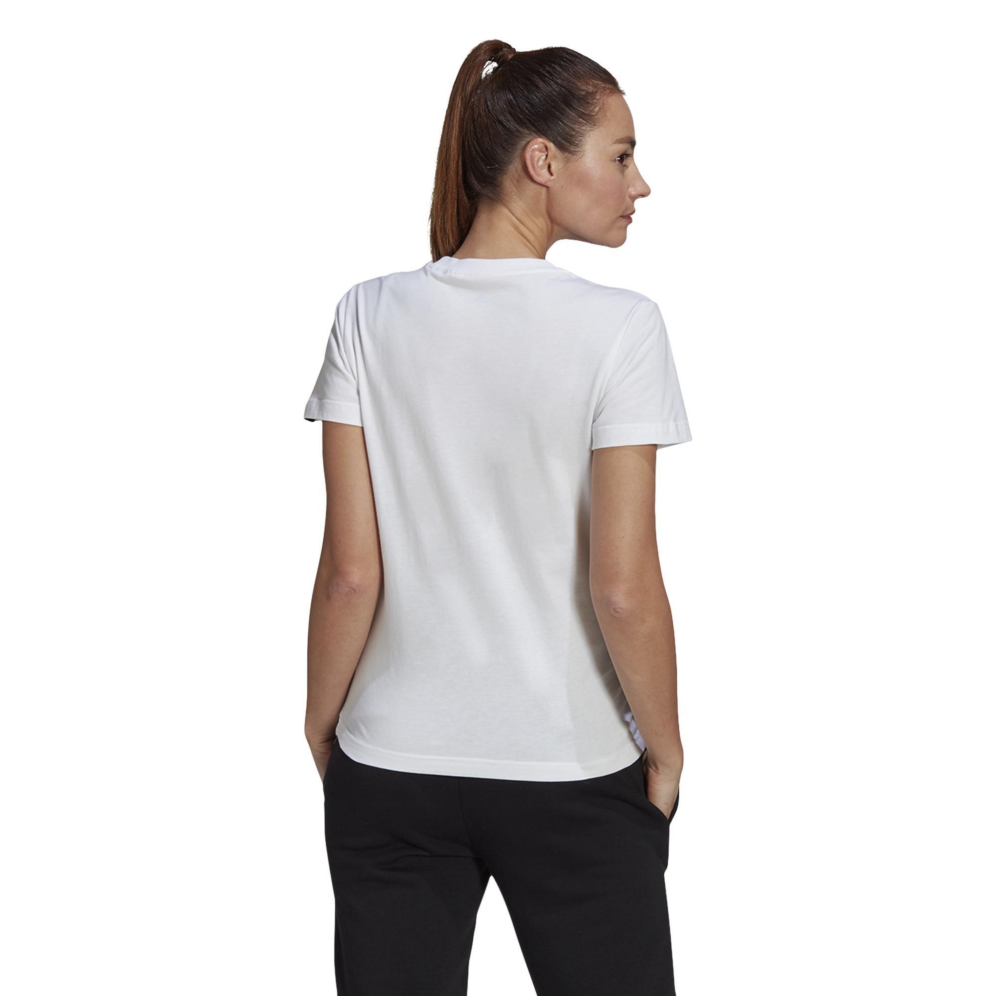 Outlined Floral Graphic T-Shirt, White, A901_ONE, large image number 1