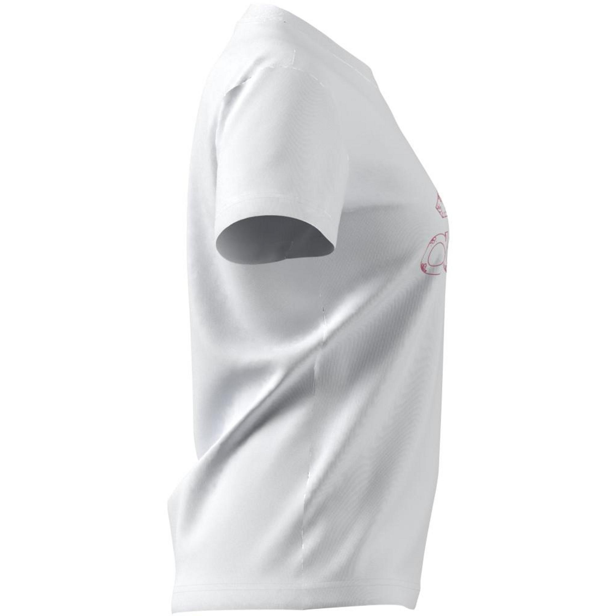 Outlined Floral Graphic T-Shirt, White, A901_ONE, large image number 13