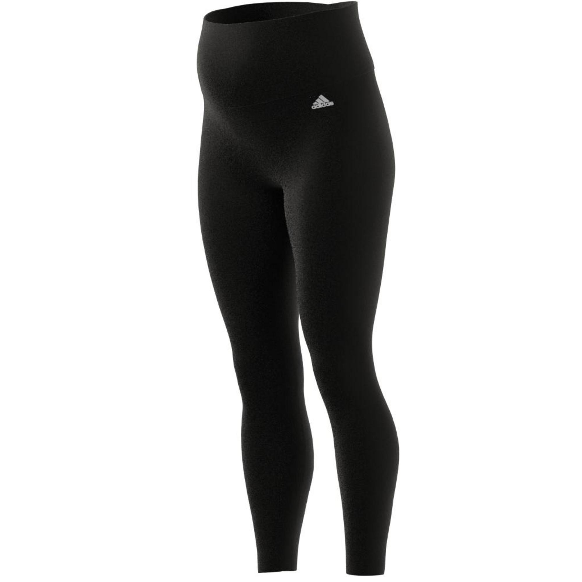 Essentials Cotton Leggings (Maternity), Black, A901_ONE, large image number 13