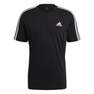 Men Essentials 3-Stripes T-Shirt , Black, A901_ONE, thumbnail image number 3