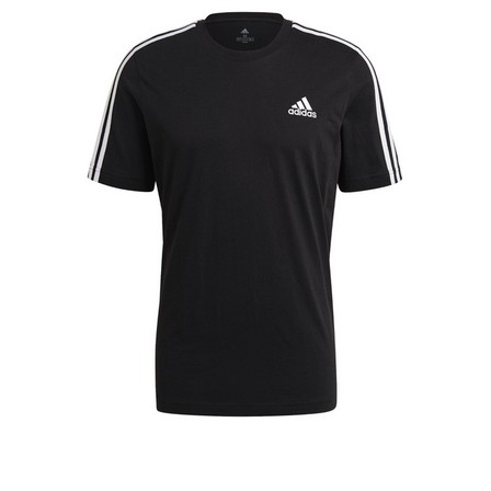 Men Essentials 3-Stripes T-Shirt , Black, A901_ONE, large image number 5