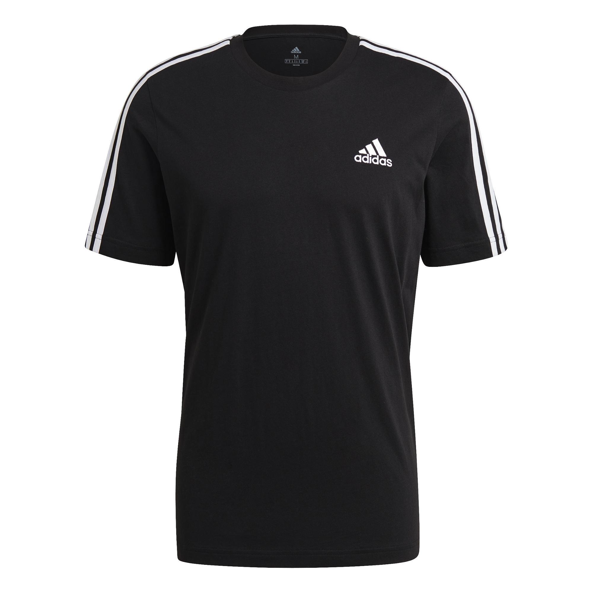 Essentials 3-Stripes T-Shirt, Black, A901_ONE, large image number 5