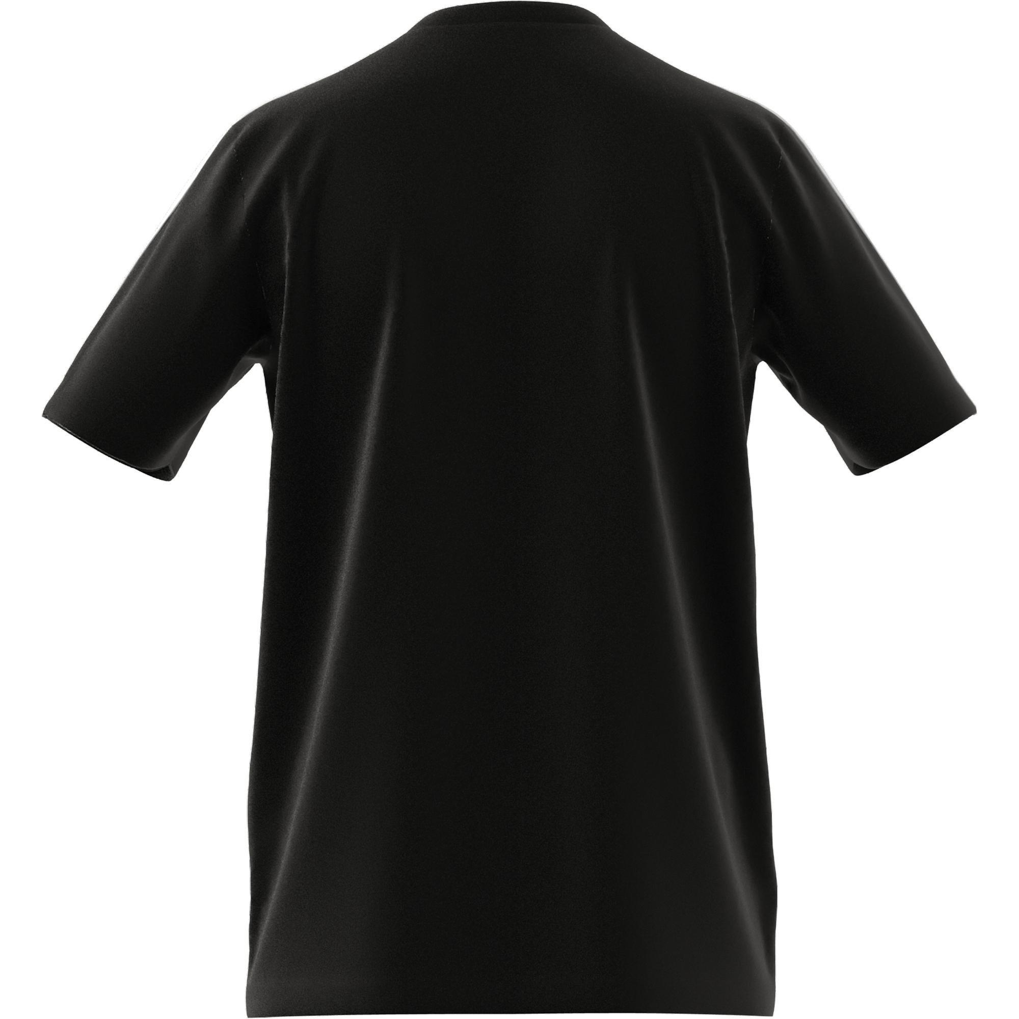 Essentials 3-Stripes T-Shirt, Black, A901_ONE, large image number 8