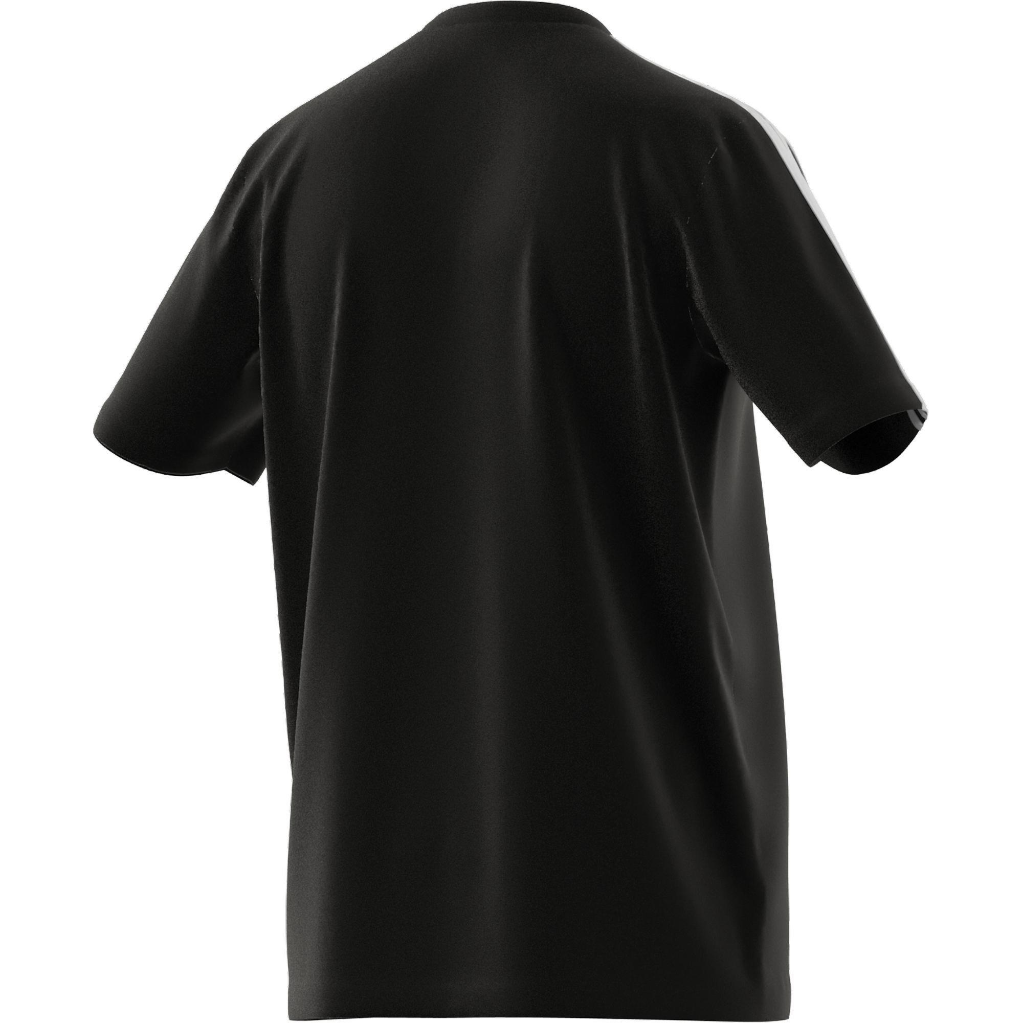 Men Essentials 3-Stripes T-Shirt, Black, A901_ONE, large image number 10