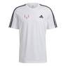 Men Essentials 3-Stripes T-Shirt , White, A901_ONE, thumbnail image number 0