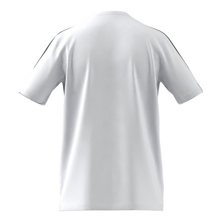 Men Essentials 3-Stripes T-Shirt , White, A901_ONE, large image number 2